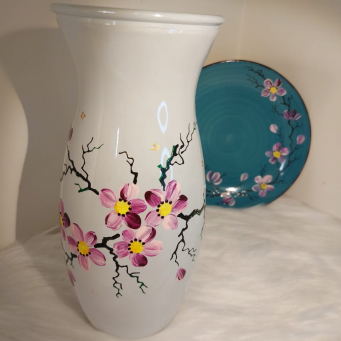 گلدان گل بهاری تحویل کانادا