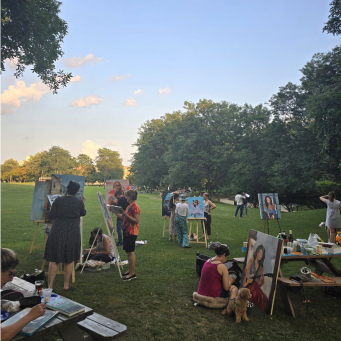 آموزش نقاشی برای بزرگسالان در مونترال