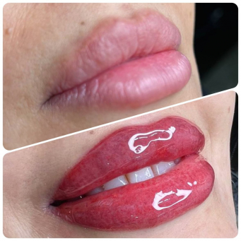 Eyebrow, eyelash & lip