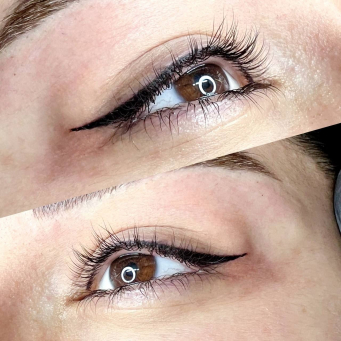 Eyebrow, eyelash & lip